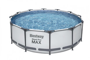 Baseinas Bestway Steel Pro Max, 366x100 cm, su filtru kaina ir informacija | Baseinai | pigu.lt