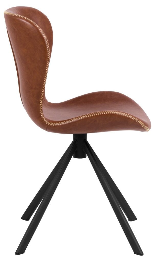 Valgomojo kėdė Actona Batilda, ruda kaina ir informacija | Virtuvės ir valgomojo kėdės | pigu.lt