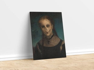 Paveikslas Vaiduokliškas Damos Portretas, 40x60 cm, Wolf Kult kaina ir informacija | Reprodukcijos, paveikslai | pigu.lt