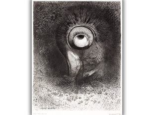 Reprodukcija Gėlės Vizija (1883) (Odilon Redon), 100x80 cm kaina ir informacija | Reprodukcijos, paveikslai | pigu.lt