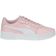 Sportiniai batai mergaitėms Puma Carina 2.0 Jr 386185 04, rožiniai kaina ir informacija | Sportiniai batai vaikams | pigu.lt