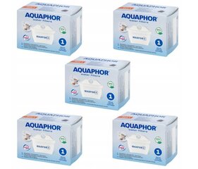 Aquaphor Maxfor+, 5 vnt. kaina ir informacija | Vandens filtrai | pigu.lt