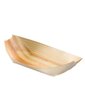 Bambukiniai vienkartiniai indeliai - laiveliai užkandžiams dėžutėje, 100vnt kaina ir informacija | Indai, lėkštės, pietų servizai | pigu.lt