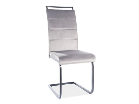 4-ių kėdžių komplektas Signal Meble H441, pilkas kaina ir informacija | Virtuvės ir valgomojo kėdės | pigu.lt