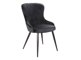 4-ių kėdžių komplektas Signal Meble Lotus, juodas kaina ir informacija | Virtuvės ir valgomojo kėdės | pigu.lt
