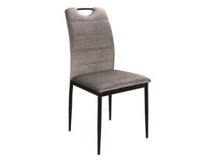 4-ių kėdžių komplektas Signal Meble Rip, pilkas kaina ir informacija | Virtuvės ir valgomojo kėdės | pigu.lt