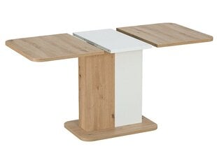 Stalas Signal Meble Next, rudas/baltas kaina ir informacija | Virtuvės ir valgomojo stalai, staliukai | pigu.lt