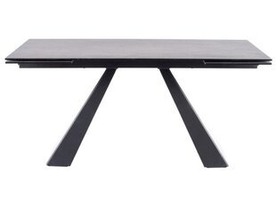 Stalas Signal Meble Salvadore, juodas/pilkas kaina ir informacija | Virtuvės ir valgomojo stalai, staliukai | pigu.lt