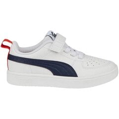 Кроссовки Puma Rickie Ac Ps Jr 385836 09, белые цена и информация | Детская спортивная обувь | pigu.lt