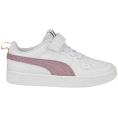 Кроссовки Puma Rickie Ac Ps Jr 385836 08, белые цена и информация | Детская спортивная обувь | pigu.lt