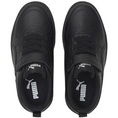 Кроссовки Puma Rickie Ac Ps Jr 385836 02, черный цена и информация | Детская спортивная обувь | pigu.lt