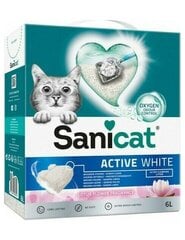 Бентонитовый наполнитель Sanicat, 6 л цена и информация | Наполнитель для кошек | pigu.lt