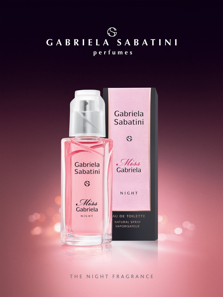 Tualetinis vanduo Gabriela Sabatini Miss Gabriela Night EDT moterims 60 ml kaina ir informacija | Kvepalai moterims | pigu.lt