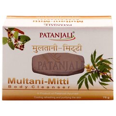 Kietas kūno prausiklis Ojas Multani Mitti Patanjali, 75 g kaina ir informacija | Muilai | pigu.lt