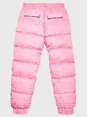 Утепленные брюки из коллекции GUESS JEANS Regular Fit Wild Jacquard Pink 520914273 цена и информация | Брюки для девочки, бирюзовые | pigu.lt