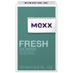 Mexx Fresh Woman EDT для женщин 15 мл цена и информация | Женские духи | pigu.lt