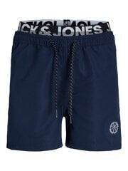 Jack & Jones детские шорты для плавания 12228535*02, тёмно-синий 5715414309902 цена и информация | Плавки для мальчиков | pigu.lt