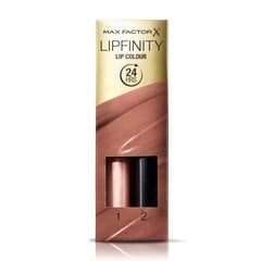 Lūpų dažai Max Factor Lipfinity Lip Colour 4.2 g, 190 Indulgent kaina ir informacija | Lūpų dažai, blizgiai, balzamai, vazelinai | pigu.lt