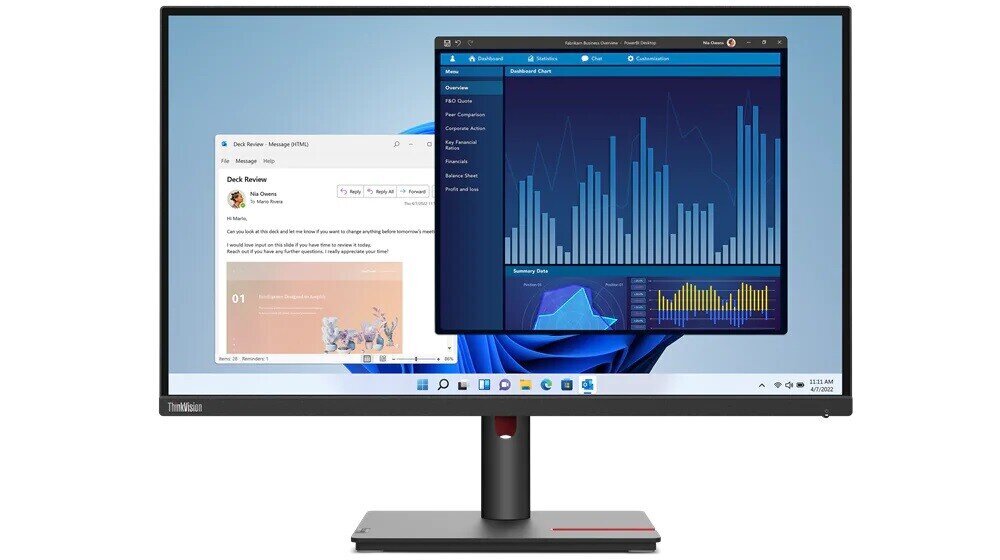 Lenovo T27p-30(A22270UP0) цена и информация | Monitoriai | pigu.lt