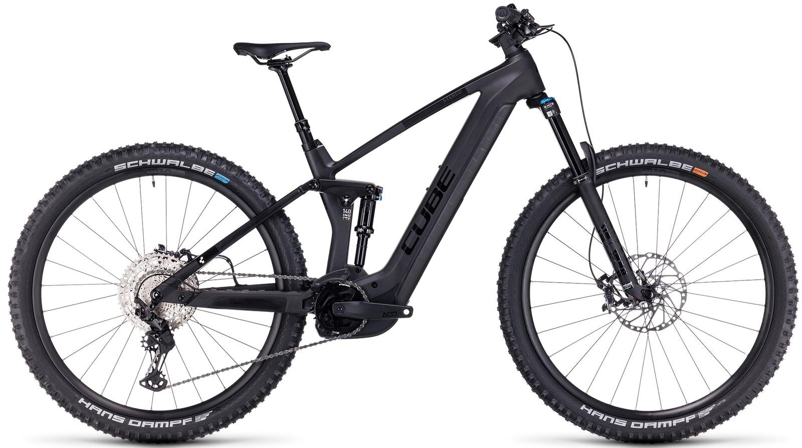 Elektrinis dviratis Cube Stereo Hybrid 140 HPC SLX 750 29" 2023, juodas kaina ir informacija | Elektriniai dviračiai | pigu.lt