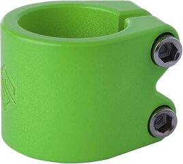 Paspirtuko spaustukas Striker Lux Double Clamp, žalia kaina ir informacija | Paspirtukai | pigu.lt