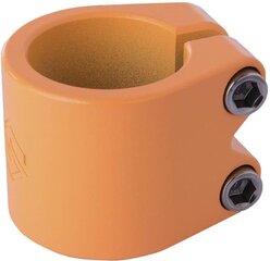 Paspirtuko spaustukas Striker Lux Double Clamp, oranžinė kaina ir informacija | Paspirtukai | pigu.lt