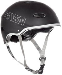 Шлем Raven Black Silver, S, 54-56 см цена и информация | Шлемы | pigu.lt