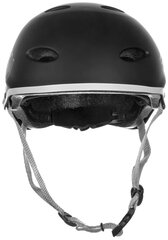 Шлем Raven Black Silver, M, 56-58 см цена и информация | Шлемы | pigu.lt