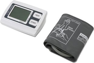 Измеритель артериального давления Platinet PBPMKD558 с памятью, автоматический, монитор пульса с LCD дисплеем, белый цена и информация | Тонометры | pigu.lt