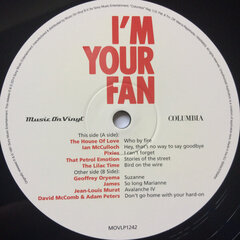 Various - I'm Your Fan: The Songs Of Leonard Cohen By..., 2LP, виниловая пластинкаs, 12" vinyl record цена и информация | Виниловые пластинки, CD, DVD | pigu.lt