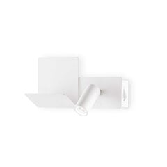 Ideal Lux sieninis šviestuvas Komodo-1 AP Bianco цена и информация | Настенные светильники | pigu.lt