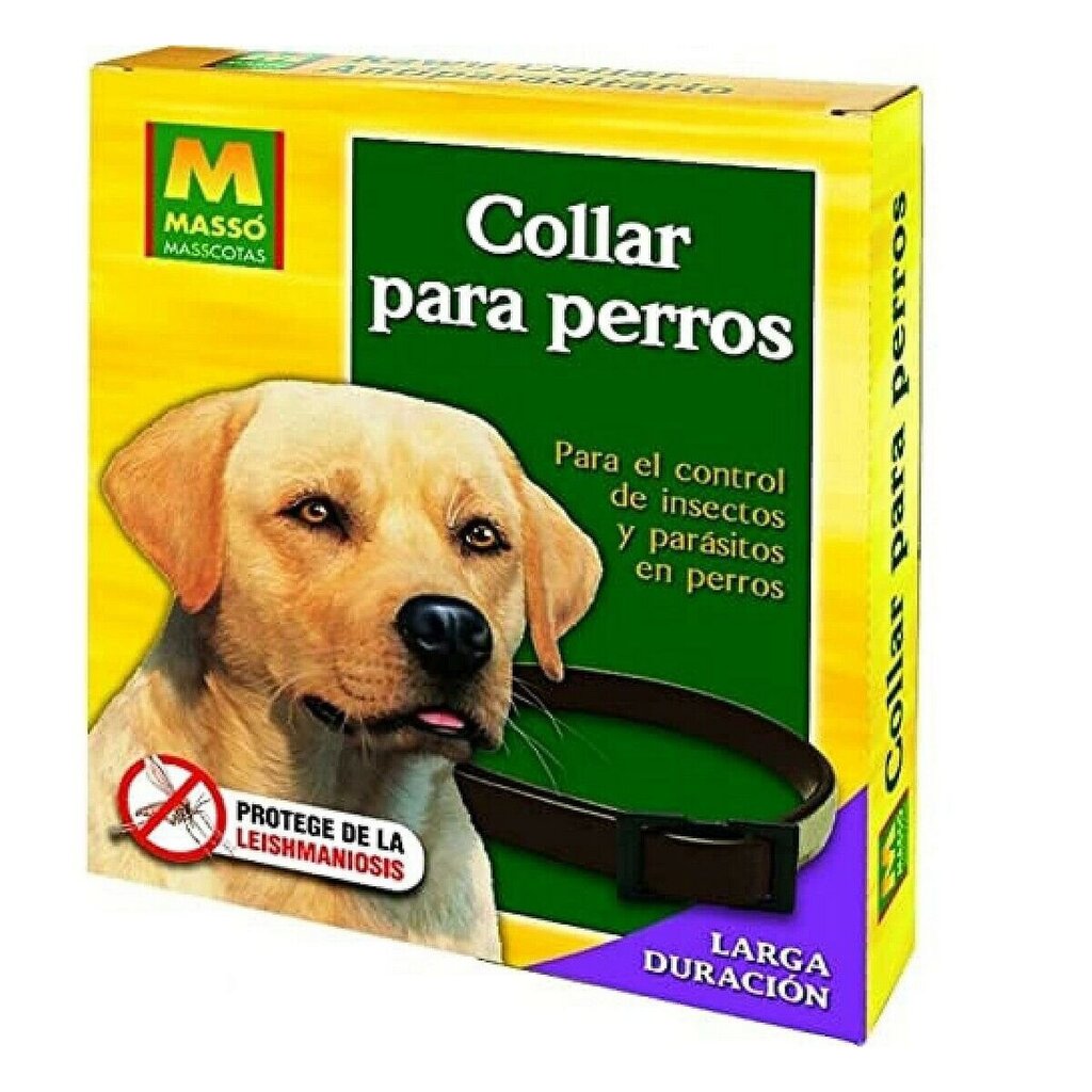 Šuns antkaklis nuo parazitų Massó kaina ir informacija | Antkakliai, petnešos šunims | pigu.lt