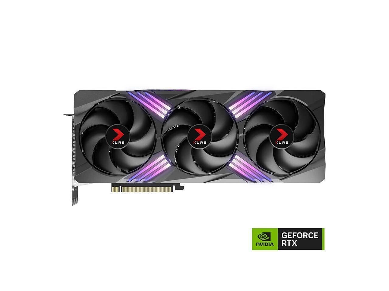 PNY GeForce RTX 4070 Ti 12GB GDDR6X XLR8 Gaming Verto Epic-X RGB Overclocked Triple Fan DLSS 3 (VCG4070T12TFXXPB1-O) kaina ir informacija | Vaizdo plokštės (GPU) | pigu.lt