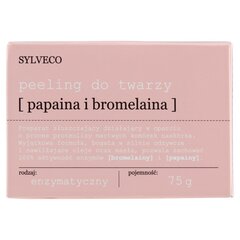 Veido šveitiklis Sylveco Peeling Do Twarzy, 75 g kaina ir informacija | Veido prausikliai, valikliai | pigu.lt