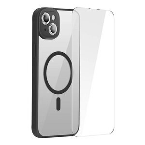 Baseus Frame Transparent Magnetic Case kaina ir informacija | Apsauginės plėvelės telefonams | pigu.lt