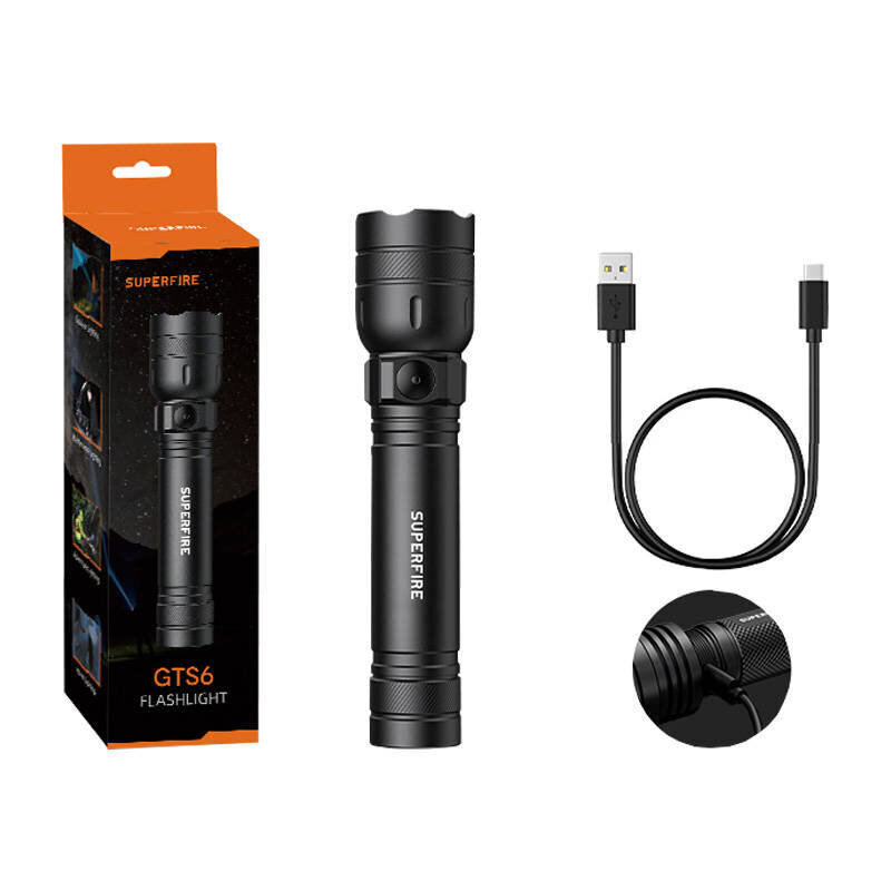 Žibintuvėlis Flashlight Superfire GTS6 kaina ir informacija | Žibintai ir prožektoriai | pigu.lt