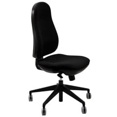 Biuro kėdė Unisit Ariel Aier, juoda kaina ir informacija | Biuro kėdės | pigu.lt