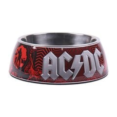 Кормушка для собак ACDC 760 ml меламин Красный Металл цена и информация | Миски, ящики для корма | pigu.lt