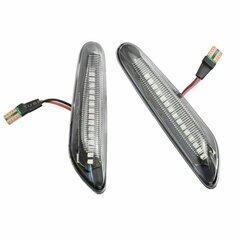 LED skaidrūs posūkiai BMW E46/E60/E82/E87/E90 kaina ir informacija | Auto reikmenys | pigu.lt