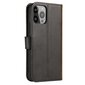 Magnet Case case for Honor X8 5G cover with flip wallet stand black kaina ir informacija | Telefono dėklai | pigu.lt