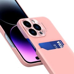 Leather Stand предназначен для iPhone 14 Plus, розовый цена и информация | Чехлы для телефонов | pigu.lt