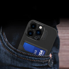 Leather Stand предназначен для iPhone 14 Plus, черный цена и информация | Чехлы для телефонов | pigu.lt
