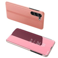 Clear View предназначен для Samsung Galaxy S23, розовый цена и информация | Чехлы для телефонов | pigu.lt