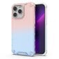 Ombre Protect Case for iPhone 14 Pro Max pink and blue armored case kaina ir informacija | Telefono dėklai | pigu.lt