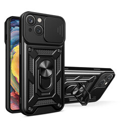 Hybrid Armor Camshield skirtas Vivo Y35 / Vivo Y22 / Vivo Y22s, juoda kaina ir informacija | Telefonų dėklai | pigu.lt