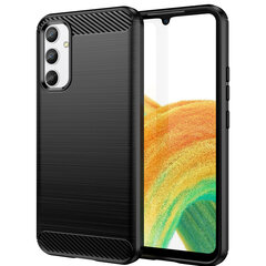Carbon skirtas Samsung Galaxy A04e, juoda kaina ir informacija | Telefono dėklai | pigu.lt