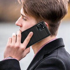 Carbon предназначен Realme 10 5G / Realme 9i 5G, черный цена и информация | Чехлы для телефонов | pigu.lt