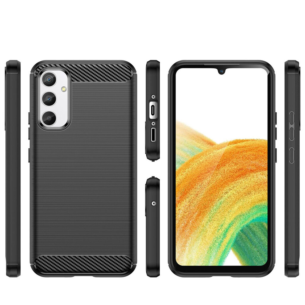 Hulter Carbon Case kaina ir informacija | Telefono dėklai | pigu.lt