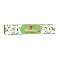 Smilkalai Hem Masala White Sage 15g, 1 dėžutė, 10vnt цена и информация | Ароматы для дома | pigu.lt