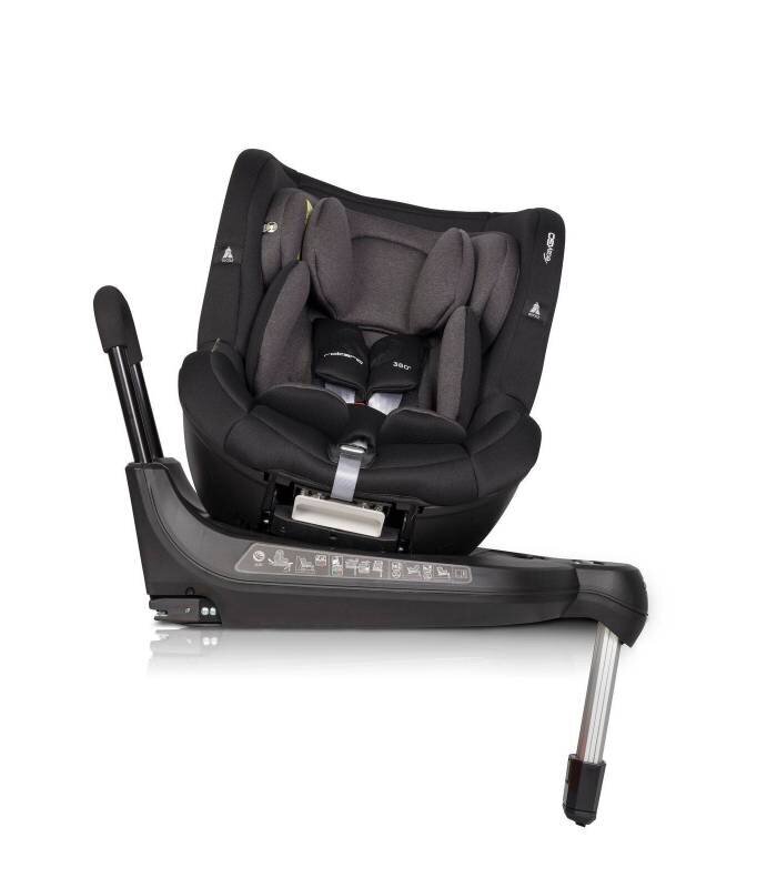 Easy Go Automobilinė kėdutė Rotario 2021 isofix 0-18 kg. 360, Iron kaina ir informacija | Autokėdutės | pigu.lt